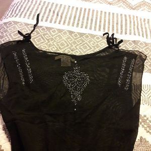 Free people mesh shirt